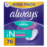 Always Daily Fresh Normal, Se svěží vůní 76 ks