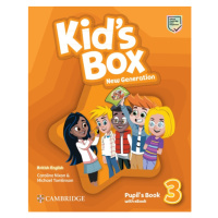 Kid´s Box New Generation Level 3 Pupil´s Book with eBook Cambridge University Press