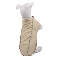 Vsepropejska Reflex zimní bunda pro psa Barva: Béžová, Délka zad (cm): 40, Obvod hrudníku: 44 - 