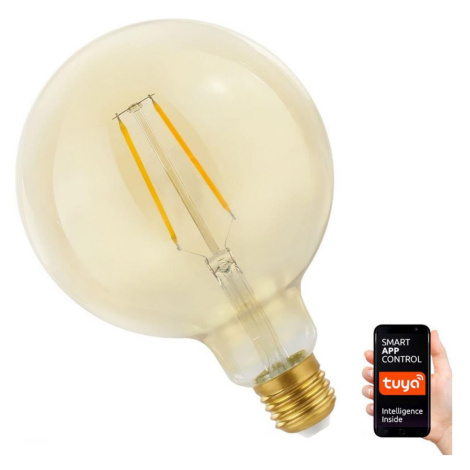 LED Stmívatelná žárovka E27/5,5W/230V 1700-2700K Wi-Fi Tuya Donoci