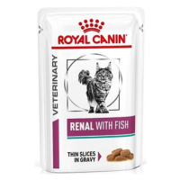 Royal Canin VD Cat kaps. Renal with fish 12 × 85 g