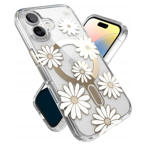 Průhledné pouzdro Speck pro MagSafe pro iPhone 16 case kryt pěkná zadní kryt