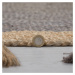 Flair Rugs koberce Kusový koberec Lunara Grey kruh – na ven i na doma - 150x150 (průměr) kruh cm