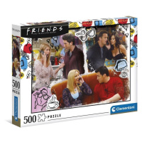 Clementoni Puzzle - Friends, 500 dílků - Směr