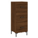 vidaXL Skříň highboard hnědý dub 34,5 x 34 x 180 cm kompozitní dřevo