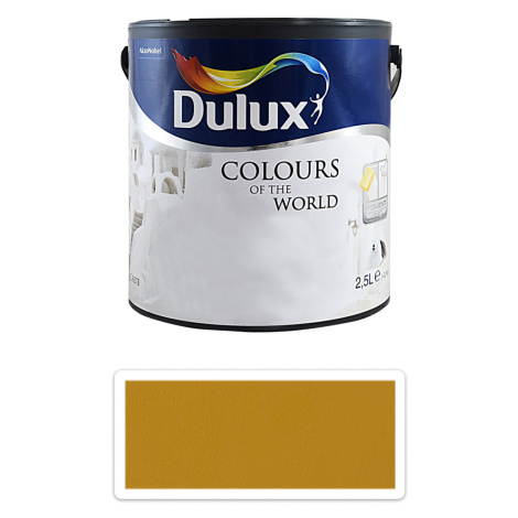 DULUX Colours of the World - matná krycí malířská barva do interiéru 2.5 l Kořen kurkumy