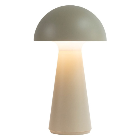 Šedá LED stolní lampa na dálkové ovládání (výška 28 cm) Sam – Sirius