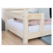Benlemi Dětská domečková postel TAHUKA ve tvaru týpí s bezpečnostní zábranou Zvolte barvu: Nelak