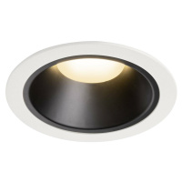 SLV BIG WHITE NUMINOS DL XL vnitřní LED zápustné stropní svítidlo bílá/černá 3000 K 55° 1004027