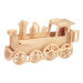 Woodcraft Dřevěné 3D puzzle malá lokomotiva