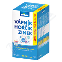 Vitar Vápník+hořčík+zinek+vit.D3+K1 tbl.100+50