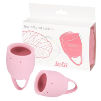 Lola Games Sada menstruačních kalíšků Natural Wellness Růžová Magnólie 2 ks