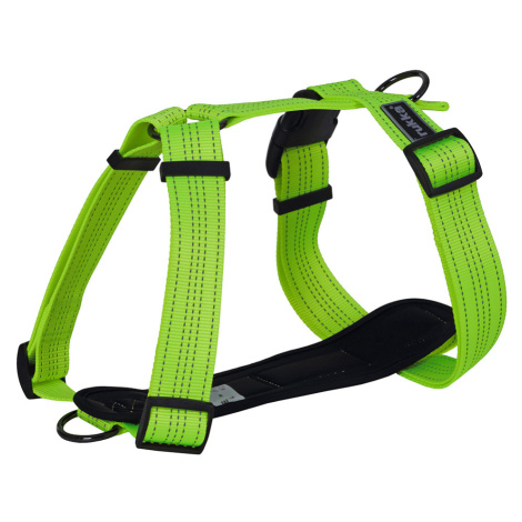 Rukka® Form Neon postroj, žlutý - velikost L: obvod hrudníku 80 - 130 cm, šířka 40 mm Rukka Pets