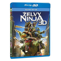 Želvy Ninja 3D+2D (2 disky) - Blu-ray