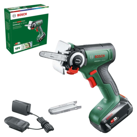 Bosch Zahradní technika - 18V AKU prořezávací pila 7 cm, 1x aku 2,5 Ah, nabíječka 06033D5202