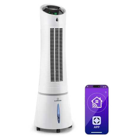Klarstein Skyscraper Ice Smart, 4 v 1, ochlazovač vzduchu a ventilátor, WiFi, 180 m³/h, dálkové 