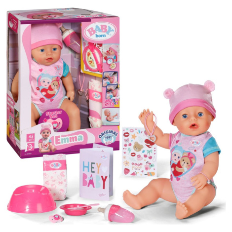 BABY born Panenka Emma s 10 doplňky 43 cm