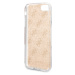 Guess Glitter 4G Solid zadní kryt GUHCI8PCU4GLGO Apple iPhone 8/SE 2020 gold