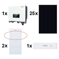 SOFAR SOLAR Solární sestava SOFAR Solar-10kWp RISEN+10kW hybridní měnič 3f+10 kWh baterie