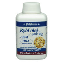 MedPharma Rybí olej 1000mg+EPA+DHA tob.107