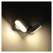 ACA Lighting LED SMD venkovní nástěnné svítidlo 13W 630LM 100d 230V AC 3.000K tmavá šedá CRI80 I