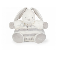 Kaloo plyšový zajíček Bebe Pastel Chubby 30 cm 960081 šedo-krémový