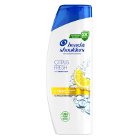 Head & Shoulders Citrus Fresh Šampon proti Lupům Mastné Vlasy 500 ml. Každodenní Použití