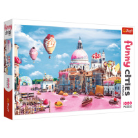 TREFL - Puzzle 1000 Crazy City - Sladkosti v Benátkách