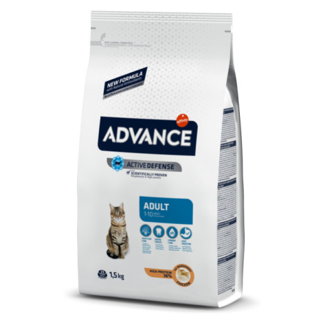 ADVANCE CAT Adult kuře a rýže 1,5kg