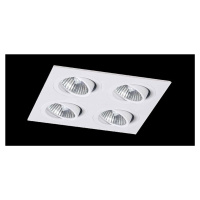 BPM Vestavné svítidlo Aluminio Blanco, bílá, 4x50W, 230V 4215GU