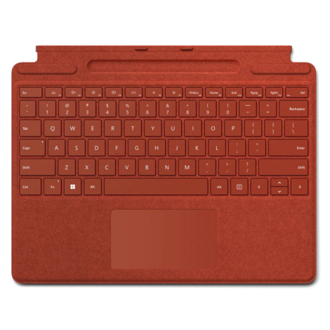 Microsoft Surface Pro Signature Keyboard 8XA-00089 Červená
