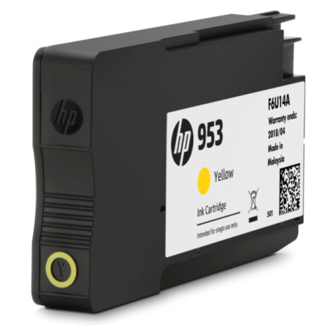 HP 953 Yellow Original Ink Cartridge Žlutá