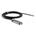 Kabel Verbatim USB-C na HDMI, 4K, 1,5 m, černá