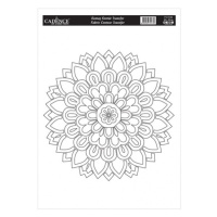 Transferový obrázek na textil Cadence 25 x 35 cm - Mandala 4 Aladine