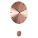 Designové kyvadlové nástěnné hodiny KA5863CO Karlsson 47cm