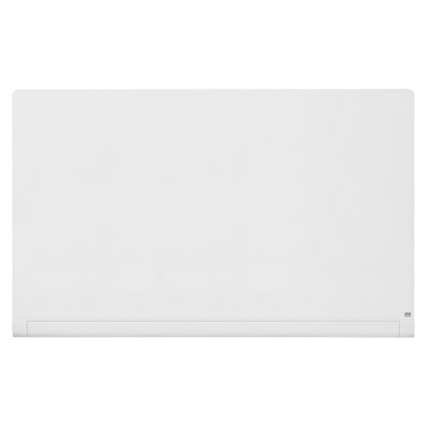 nobo Skleněná bílá tabule WIDESCREEN, zaoblené rohy, 85'' - š x v 1883 x 1059 mm