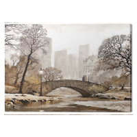 Obraz na plátně Richard Macneil - Gapstow Bridge, 2 cm - 60x80 cm
