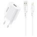 Síťová nabíječka Vipfan E01, 1x USB, 2,4A + kabel Lightning (bílá)