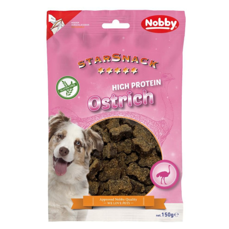 Nobby StarSnack pamlsky Pštros High Protein 150 g