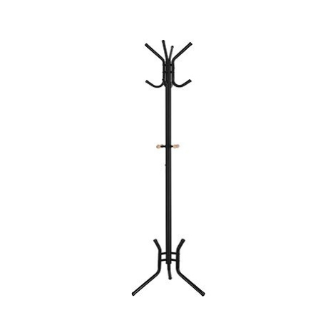 SONGMICS Věšák stojanový, výška 182 cm, černý