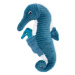 Les Déglingos Plyšový mořský koník - táta s miminkem barva: Modrá