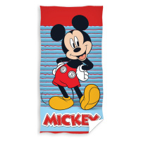 Carbotex Dětská osuška Mickey Mouse Vždy s úsměvem