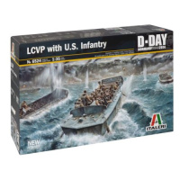 Model Kit loď 6524 - LCVP with US Infantry (1:35)