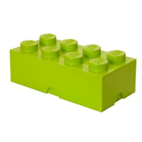 LEGO úložný box 8 - světle zelená