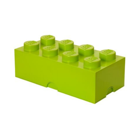 LEGO úložný box 8 - světle zelená