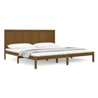 Rám postele medově hnědý masivní borovice 200 × 200 cm, 3105753