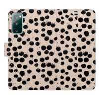 iSaprio Flip pouzdro Dotted 02 pro Samsung Galaxy S20 FE