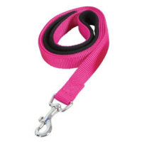 Vodítko pes soft nylon růžové 20mmx1m Zolux