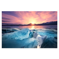 Fotografie Dawn Breaks, Ice Breaks, Abraham Lake,, fyw PHOTOGRAPHY, 40 × 26.7 cm