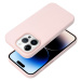 Smarty Leather Mag kryt s MagSafe iPhone 15 Pro pískově růžový